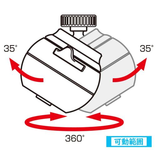 Kuritaq Rocshower CP Swing Type Water Filter Faucet (RSCPSW-3061) Approx. 6cm Wide X 8cm Deep X 7cm High