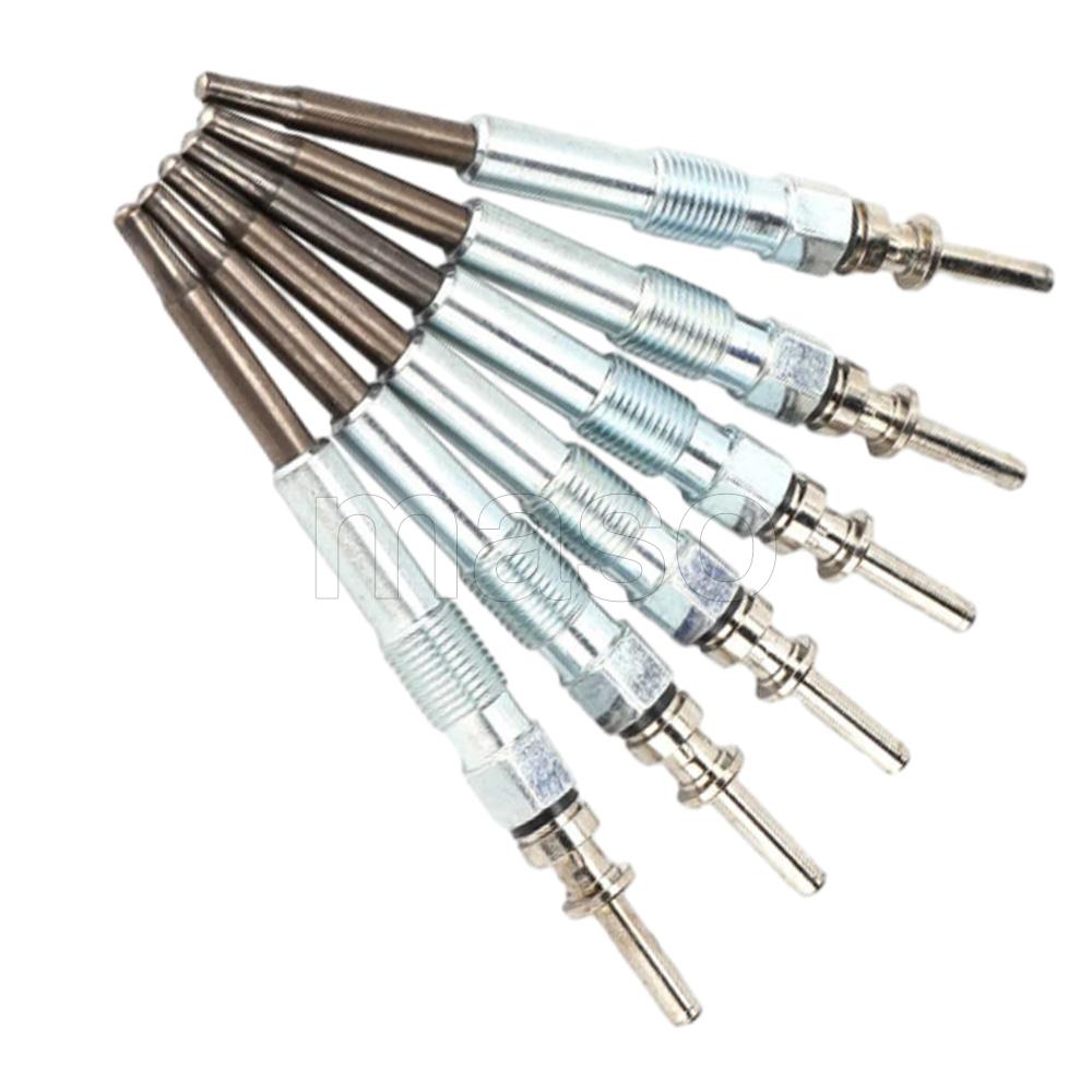 6pcs Diesel Engine Glow Plug 0250402002 12237786869 For BMW 1 3 5 6 7 Series E81 E46 E60 E61 E63 E90 X3 X5 X6 E53 E70