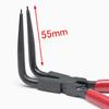 STRAIGHT Snap Ring Bent Pliers, 90° (for Holes), 160mm, 12-3600