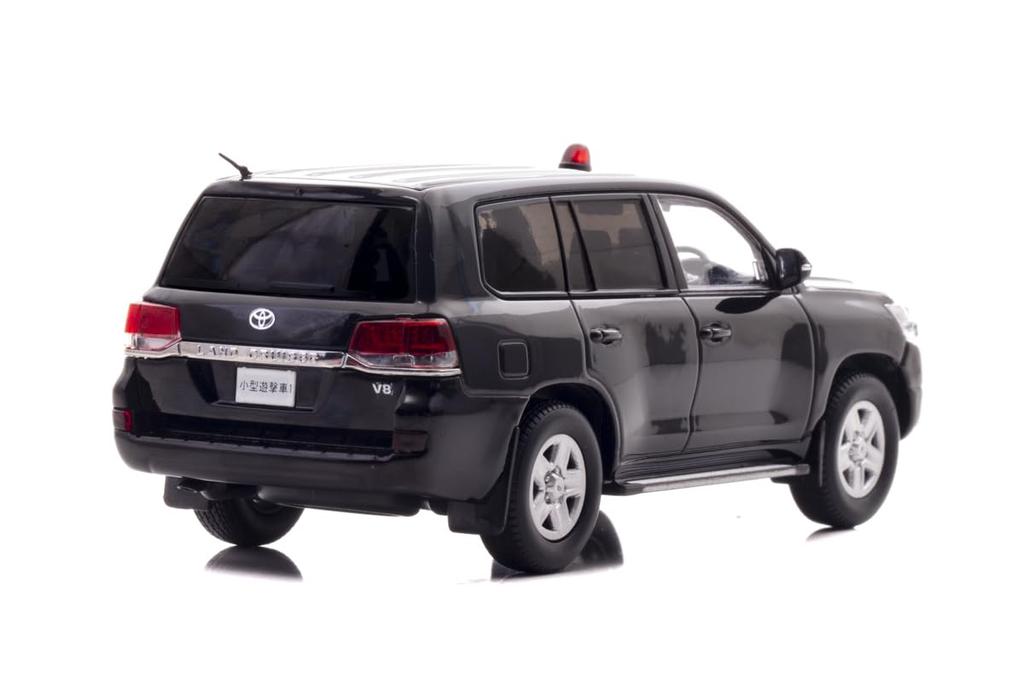 Scale Toyota Land Cruiser GX 2017 Police Headquarters Security Department Riot Unit Small Guerrilla Finished H7431714 RAI'S 1/43 (URJ202) Vehicle,