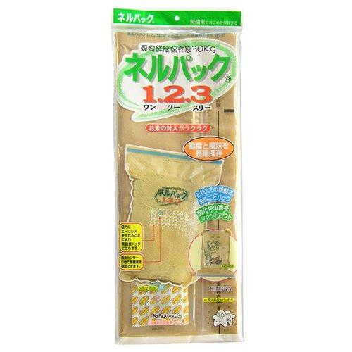 Isshiki Honten Preserves the Freshness of Grains Such As Brown Rice and White Rice Nell Pack 30kg 1.2.3