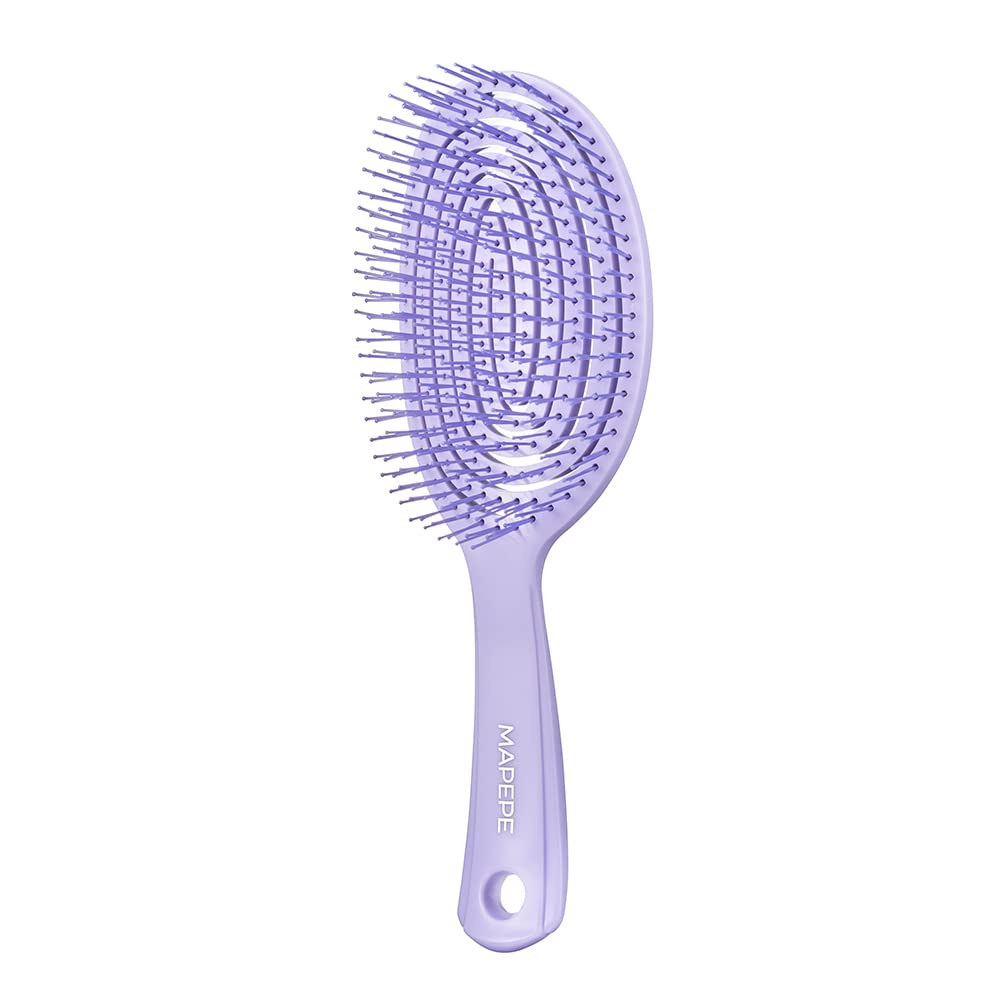 Mapepe Detangling Brush 3D Super Fit for both wet and dry [Suitable hair]