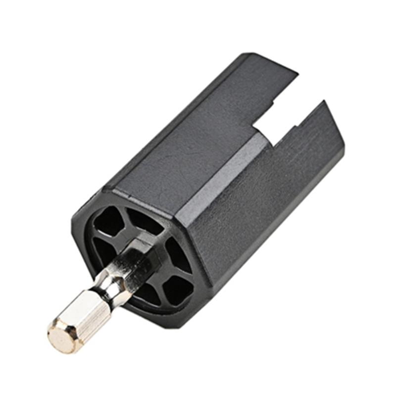 Hex Guitar String Winder Head Electric Drill Tuning Peg Puller Guitar Bass Parts