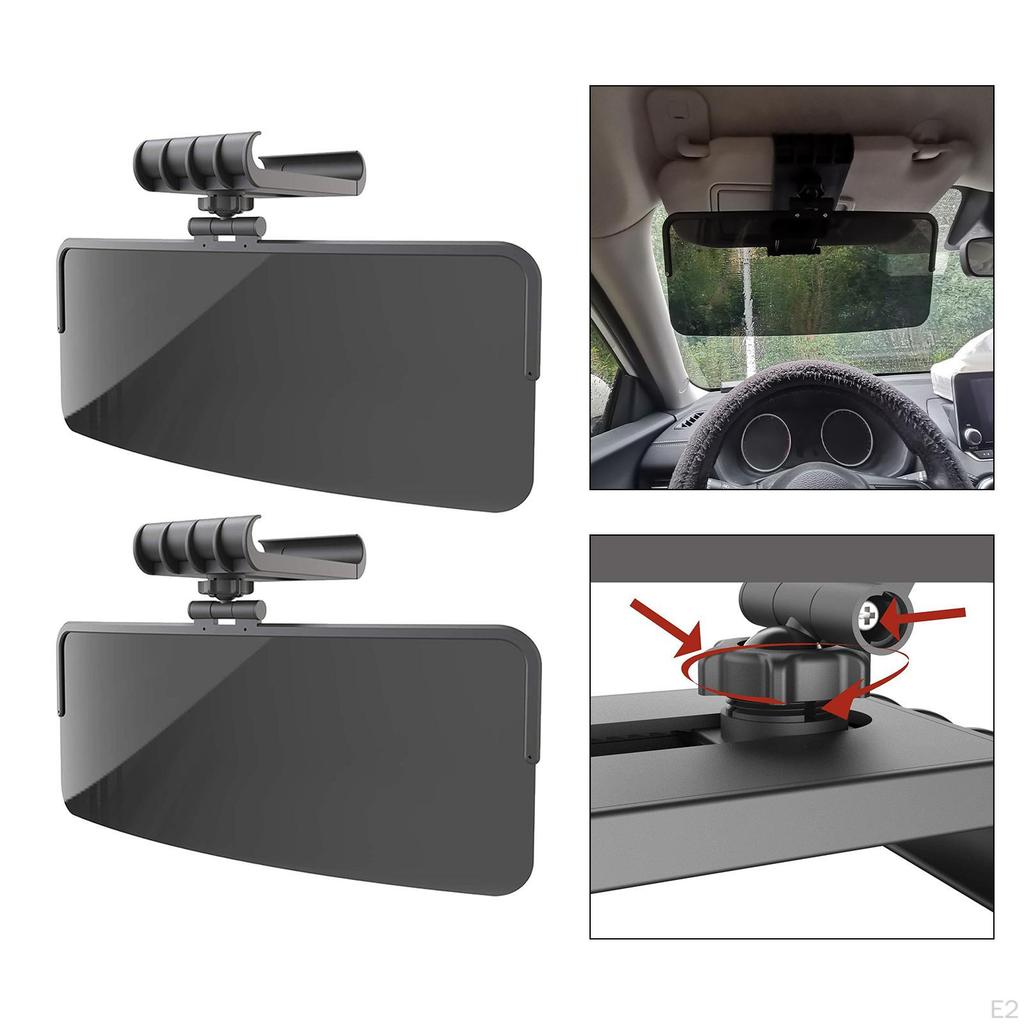 Car Sun Visor Blocker Clear Sunshade Plate for Vehicle Truck