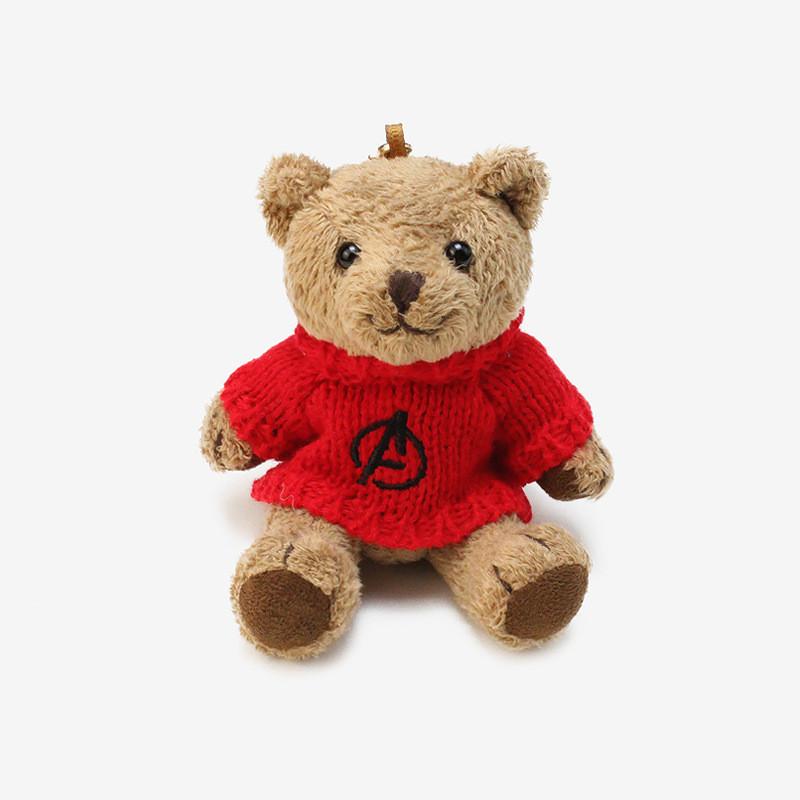 Superhero Plush Keychain With Pearl Velvet Material For Collectors And Kids