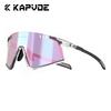 Lunettes de cyclisme Kapvoe Photochromiques UV400 VTT Claires Vélo de montagne Lunettes de soleil de transition pour hommes Femmes Lunettes de sport