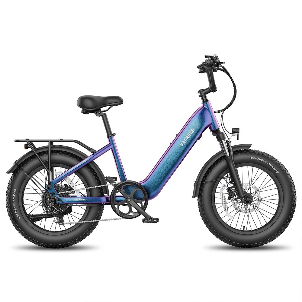 Elektrofahrrad Fafrees F20 Rover 250W Motor Höchstgeschwindigkeit 25km/h 20" Fat Tire Stadtelektrofahrrad 48V 20AH LCD Display 7 Gänge Maximale Belastung 150Kg