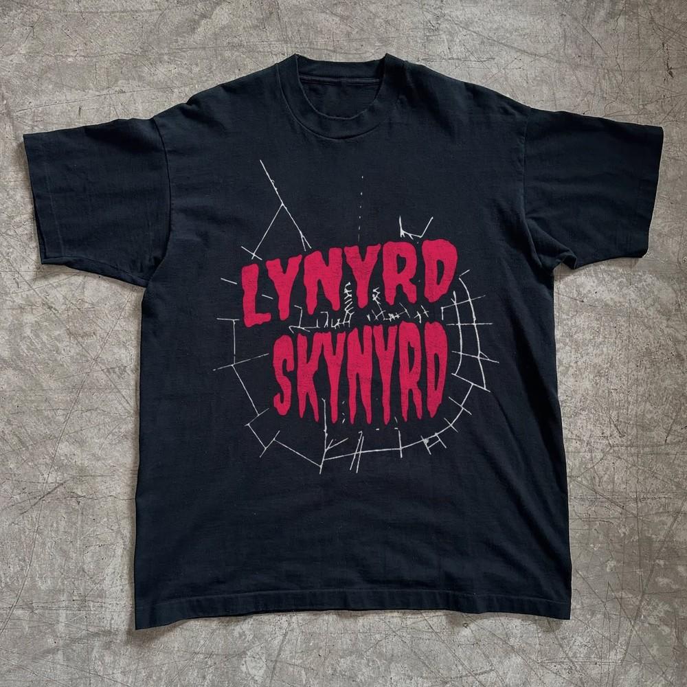 Rare Lynyrd Skynyrd T-shirt, Classic Southern Rock Band T-shirt, Size S-5XL Unisex T-Shirt S