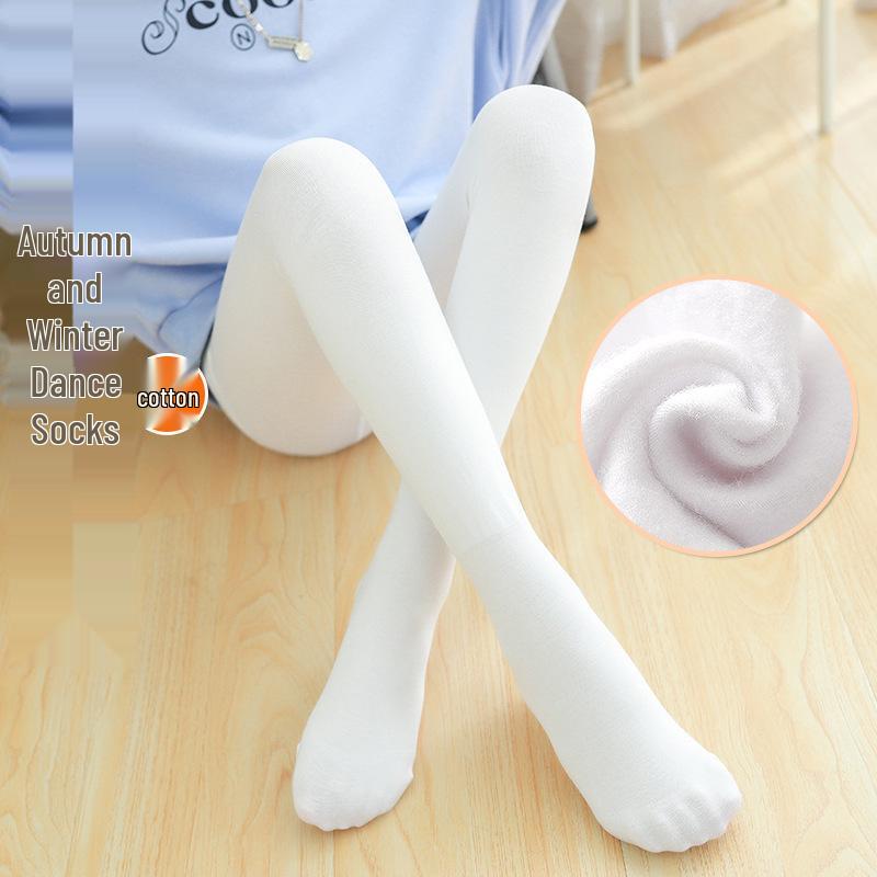 High Elastic Velvet Dragon Claw Wool White Pantyhose and Sanded Leggings for Kids