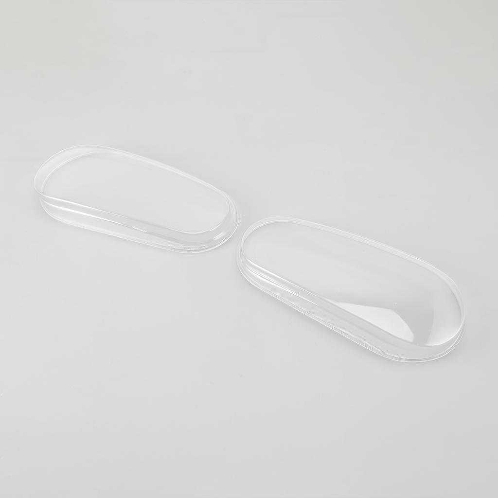 Left+Right Headlight Lens Shell Cover Lampshade For VW MK4 Golf/GTI/R32 99-2005