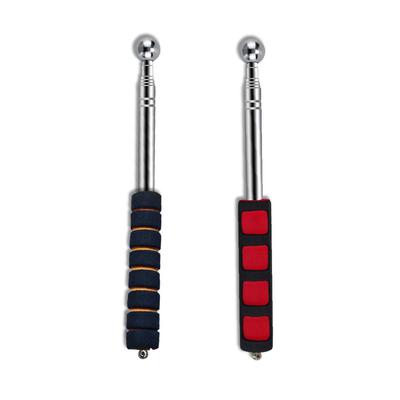 115/130 CM Martelo de Tambor Vazio de Aço Inoxidável Martelo de Tambor Telescópico Ferramenta de Teste de Haste Portátil Ferramenta de Inspeção de Telha Oca
