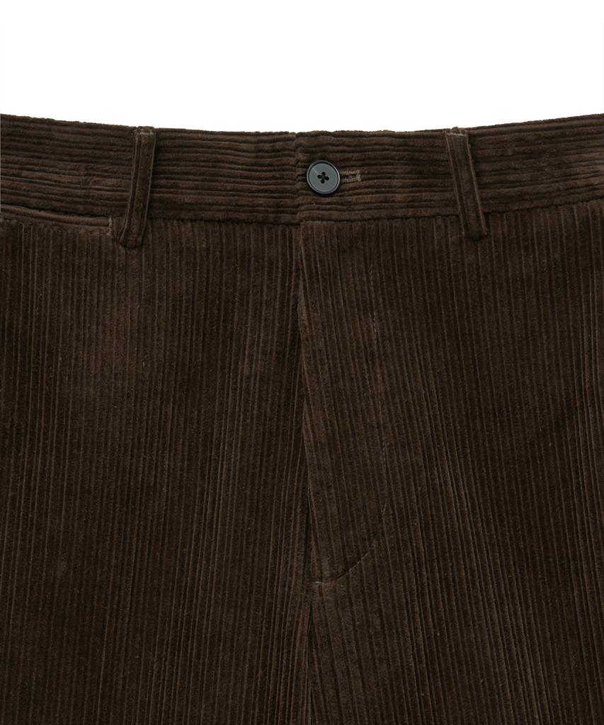 NOIRER Multi-Whale Corduroy Slacks (Brown)