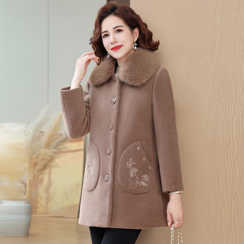 Elegant Women's Thickened Mink Velvet Winter Coat