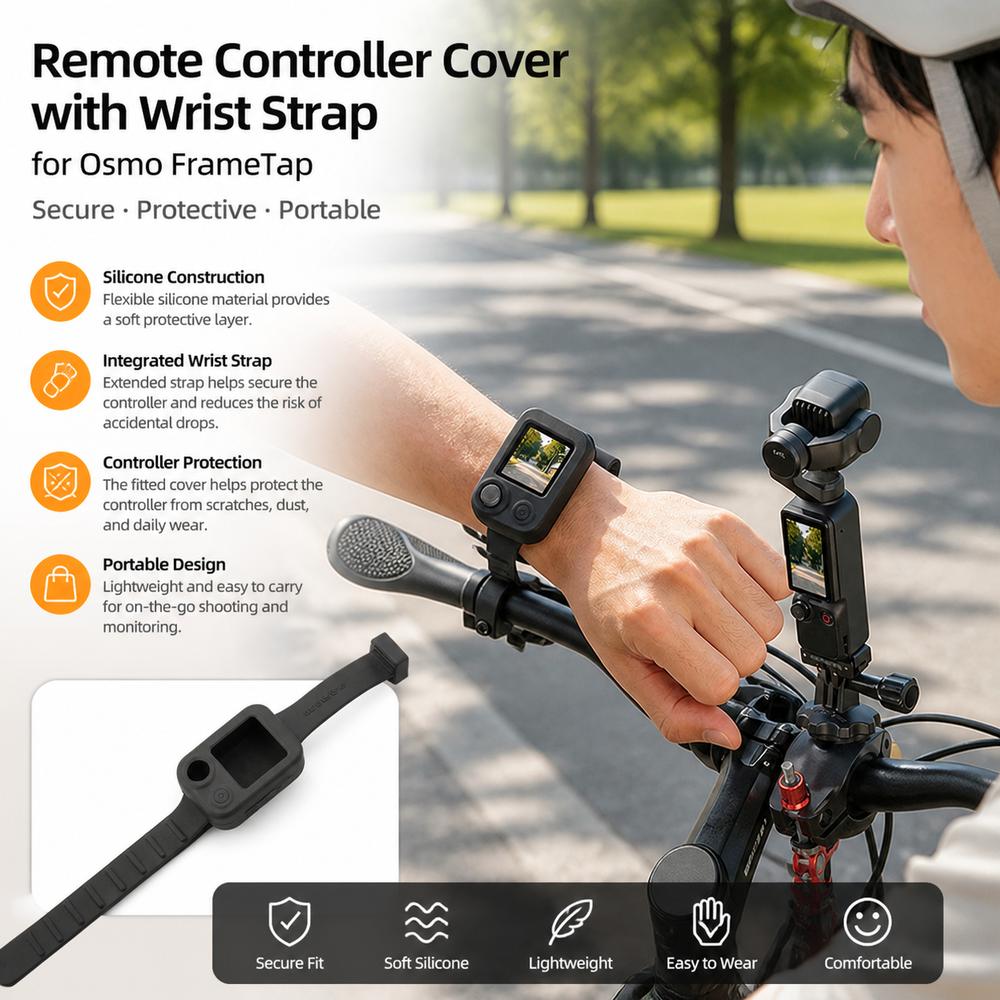 Wrist Strap Protective Case Silicone Remote Controller Strap for Osmo FrameTap Camera Accessories