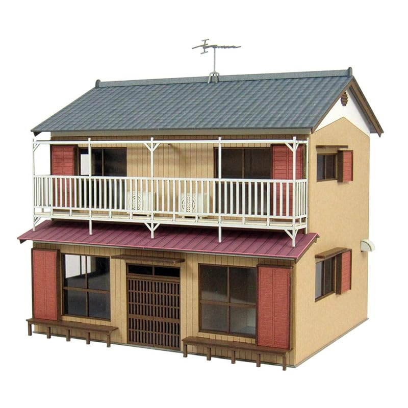 

Sankei 1/80 Scenery series Private house-4 MK05-53 paper craft