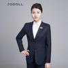 JODOLL Women's Slim Fit Wool Cashmere Blazer