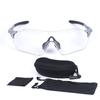 Frameless polarized light color-changing sunglasses mountain bike riding sunglasses men's driving goggles set