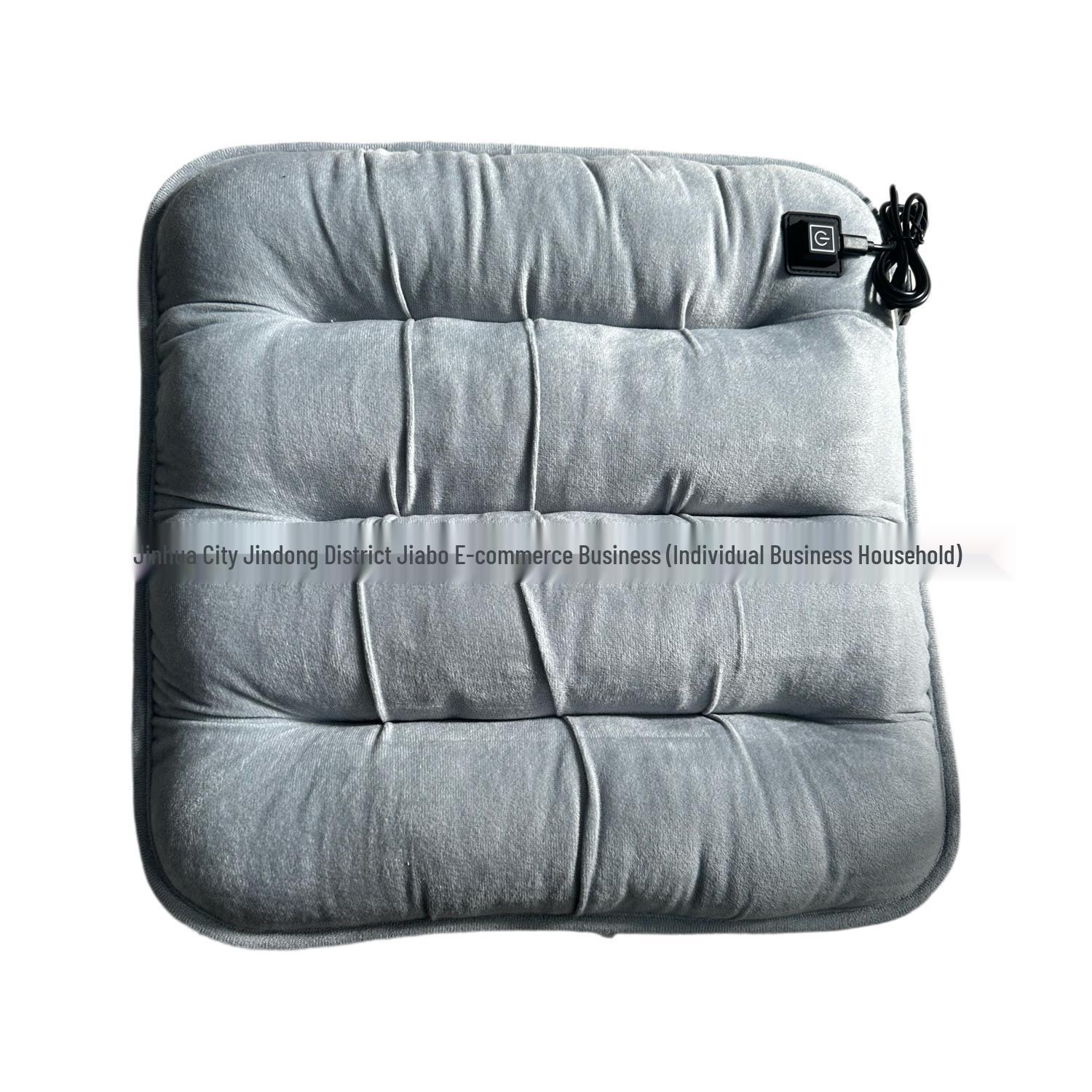 USB Heated Car & Office Seat Cushion – Quick Heating Winter Plush Pad
