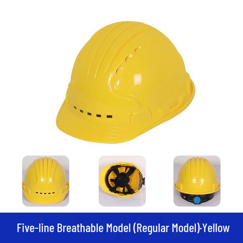 National Standard Thickened Breathable Anti-Smash ABS Safety Helmet Liner for Construction