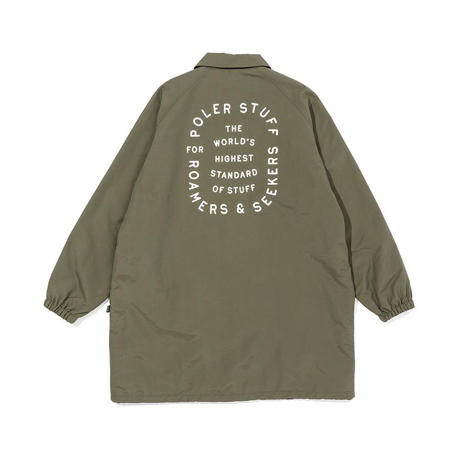 Polerstuff Long Coach Jacket Olive