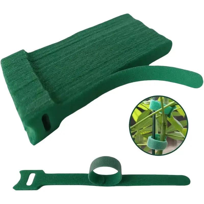 100PCS Plant Support Clips, Reusable Garden Plant Ties for Tomatoes, Cucumbers, Vines and Flowers