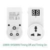 Eu Plug Timer Switch Digital Power Socket Energy Saving Adjustable Kitchen Timer Outlet Week Hour Programmable Timing Socket