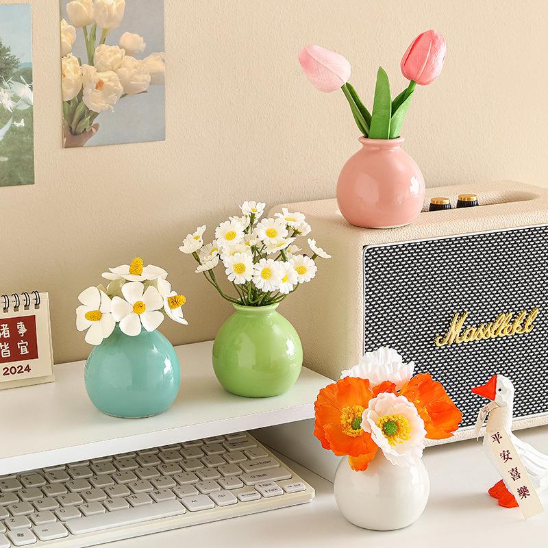 Mini Vase Desktop Basin Home Decoration