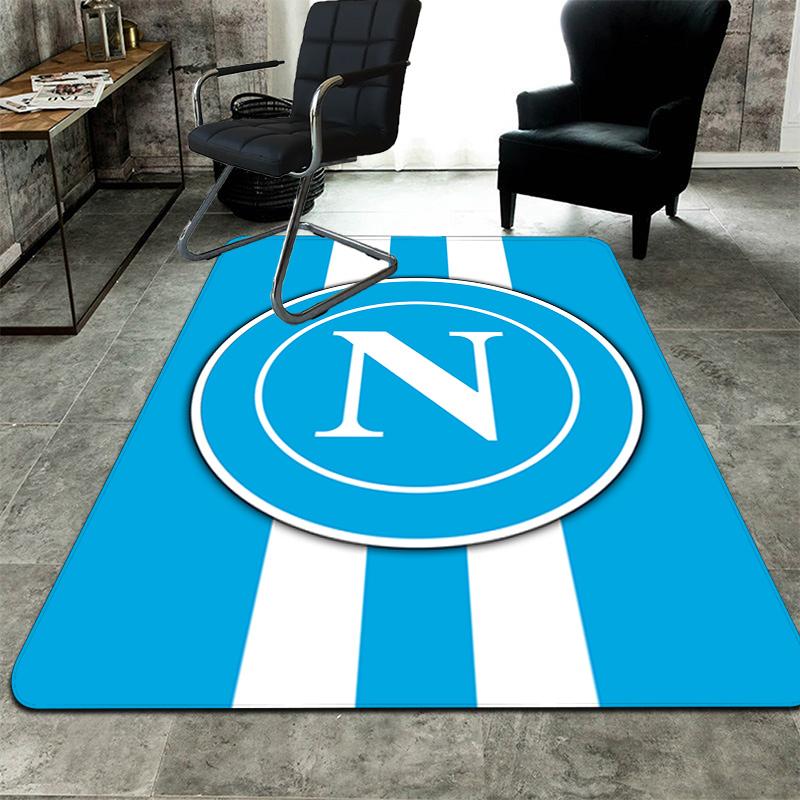 Napoli Pattern Rug Floor Mat for Living Room or Bedroom Soft and Comfortable Carpet a Gift for Birthday and Holiday.
