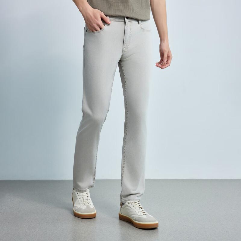 Lilang Men's Quiet Luxury Straight-Fit Jeans