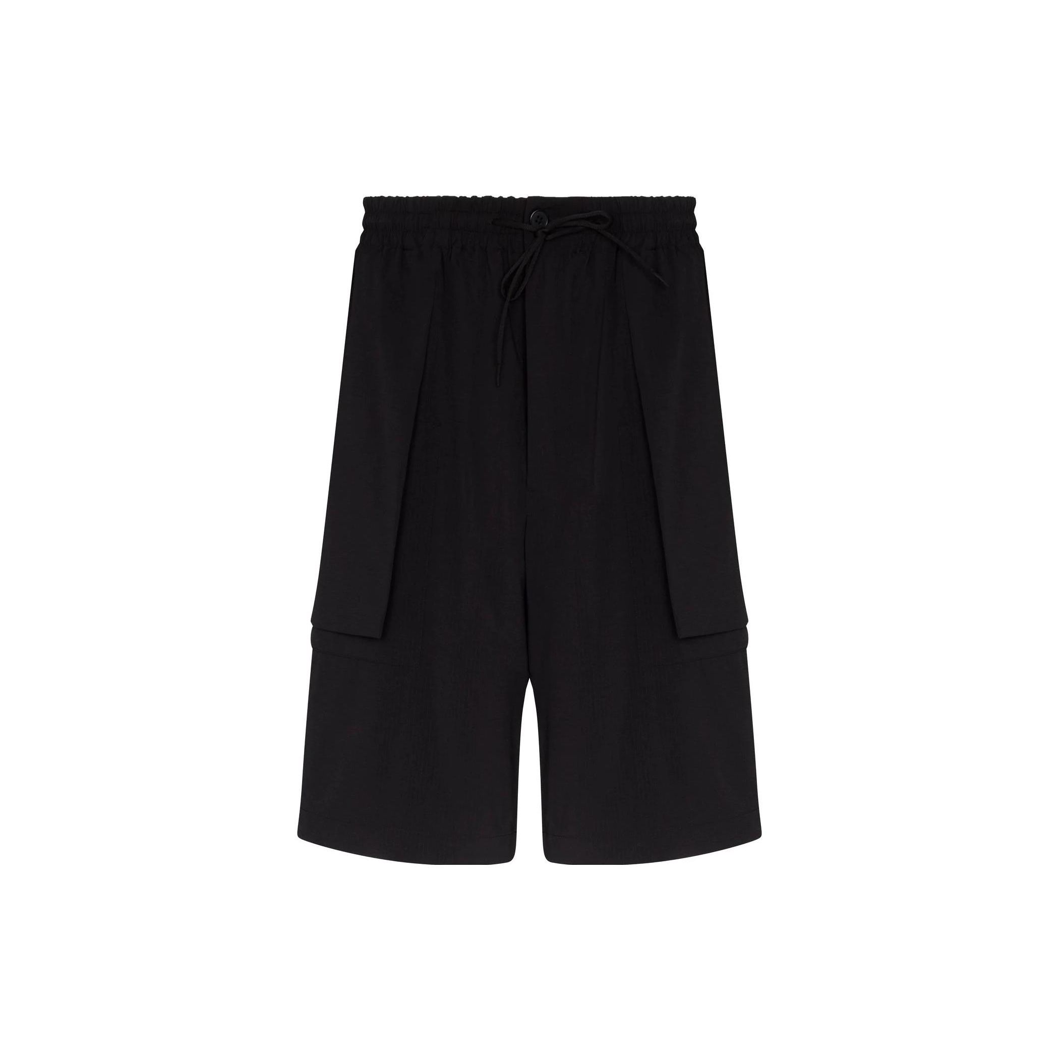 

Y-3 SS22 Однотонные свободные прямые шорты мужские шорты черного цвета HG8598 XS