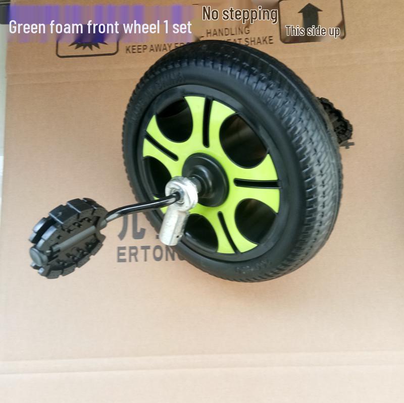 Kinderdreirad mit Schaumstoff- und Vollgummi-Verschleißfesten Rädern.