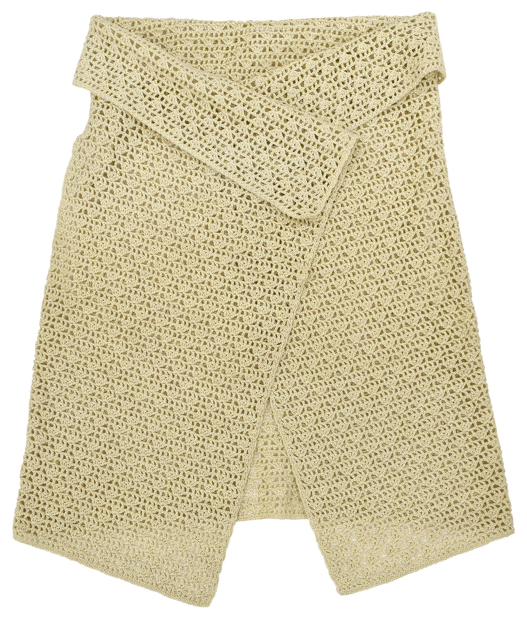 

Набор для вязания NASKA Прямой кружевной жилет Бежевый (Королевский Гранде) NI-1 бежевый