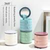 Multi-Layer Rotating Jewelry Box for Necklaces, Earrings, Rings, and Accessories