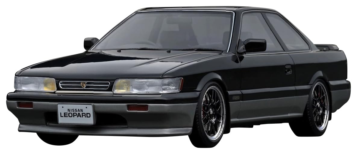 

модель зажигания масштаб Nissan Leopard Ultima V30TWINCAM TURBO Готовая модель IG3818 TK.Company 1/18 (Ф31) Black / Silver