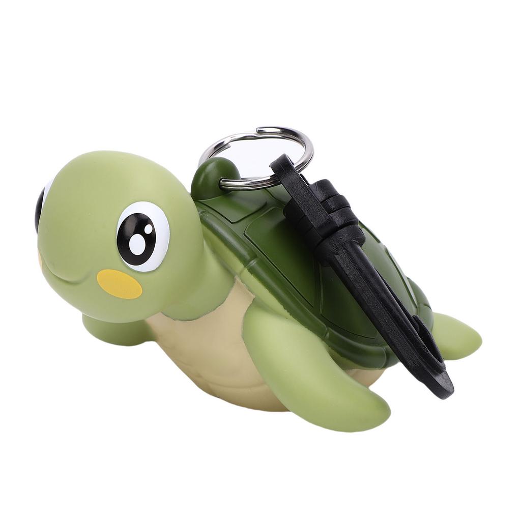 Duik Regulator Stofkap Siliconen Cartoon Schildpad Scuba Duiken Mondstukhouder met Sleutelhanger voor 2e Trap Regulator