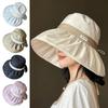Sun Protection Bucket Hat Adjustable Sun Hat Fashion Fisherman Hat Women