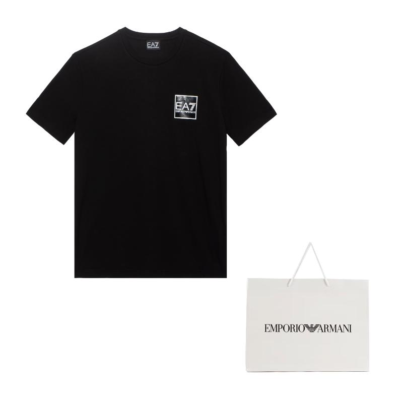 EMPORIO ARMANI EA7 T Shirt Men's Black 3LPT52-PJ03Z-1200
