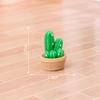 Charming Miniature Resin Cactus For Desk Diy Garden Accessories Cute Plant Decor