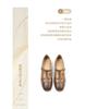 Sheepskin Women's Shoes 26 Spring Square Toe T-shaped Belt Thick Follow-up Shoes Women's Middle Heel Fashion Commuting Shoes Mary Jane Shoes Women