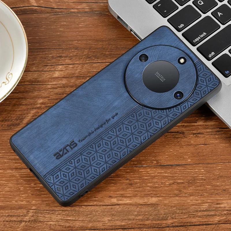 Luxury Business Leather Phone Case for Honor 100 90 80 70 60 Pro Shockproof Cover for Honor 80 SE 80GT 60SE Bumper Coque