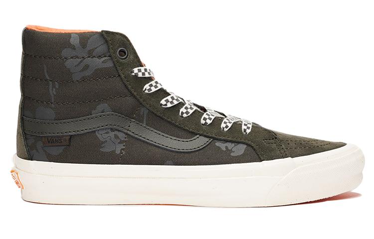 Vans Porter-Yoshida & Co. x Og SK8-Hi Lx 'Tablero de Damas Floral Noche de Bosque' VN0A4BVBWW6