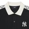 New MLB Outdoor Cargo Polo Shirt Men's Black 3APQM0343-50BKS