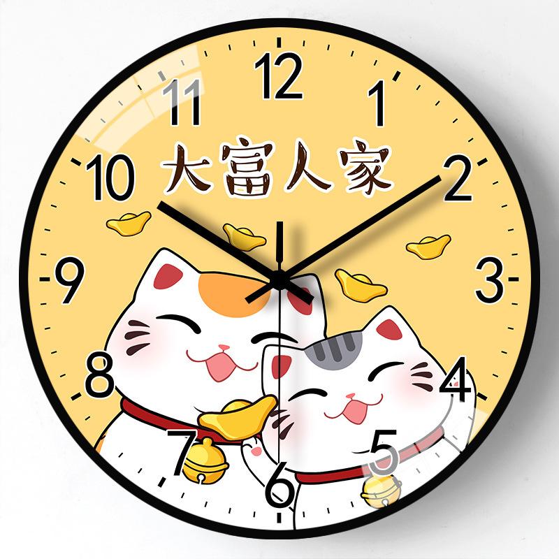 14-inch 35cm Living Room Wall Clock Simple Nordic Fashion Home Clock Modern Creative Personality Quartz Clock