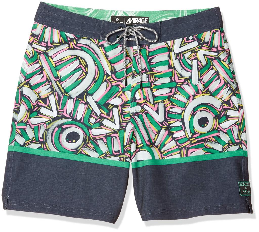 Hurtigtørkende badeshorts Wilkinson MIRAGE WILKO KFISH Badetøy Badebukse Japan 28 til japansk størrelse [Rip Curl] Herre (Matt Modell) [S01-503 / 18"]