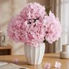1/3 Stück Künstliche Blumen Real Touch Seidenhortensie Brautstrauß Hochzeitsdekoration Wohnaccessoire für Vasenpflanzen-Arrangement