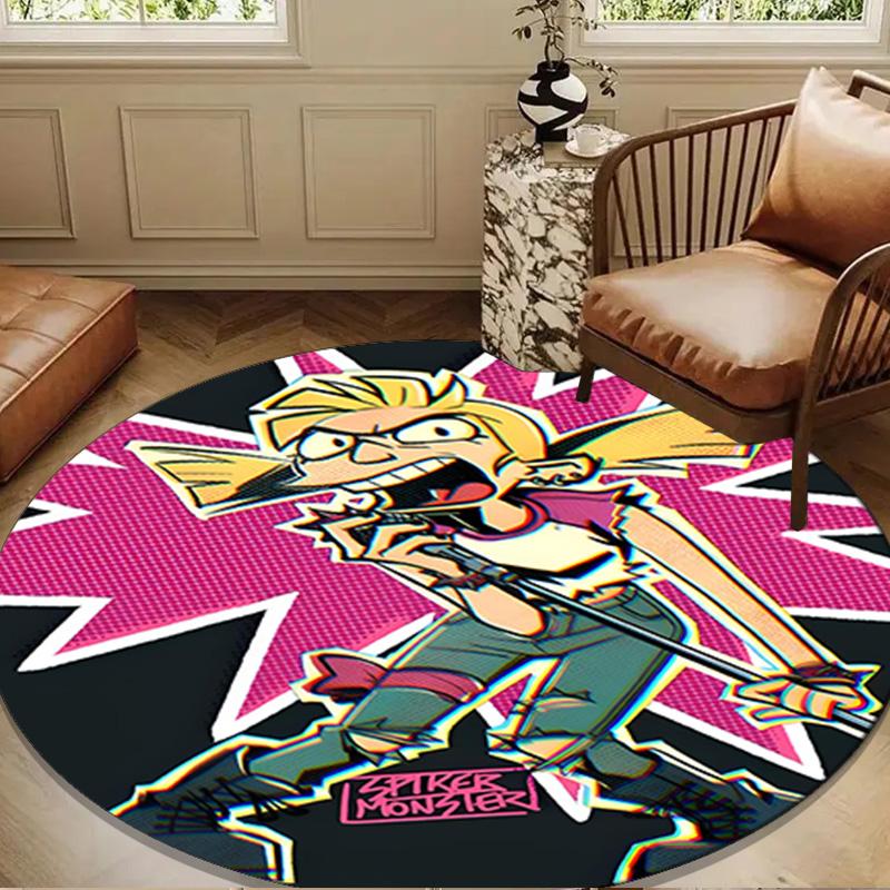 Friendship Laughter Arnold Round mat, Anti-slip Circle Carpet Chair rug For livingroom,Bedroom, doormat home decor Gift Christmas Gifts