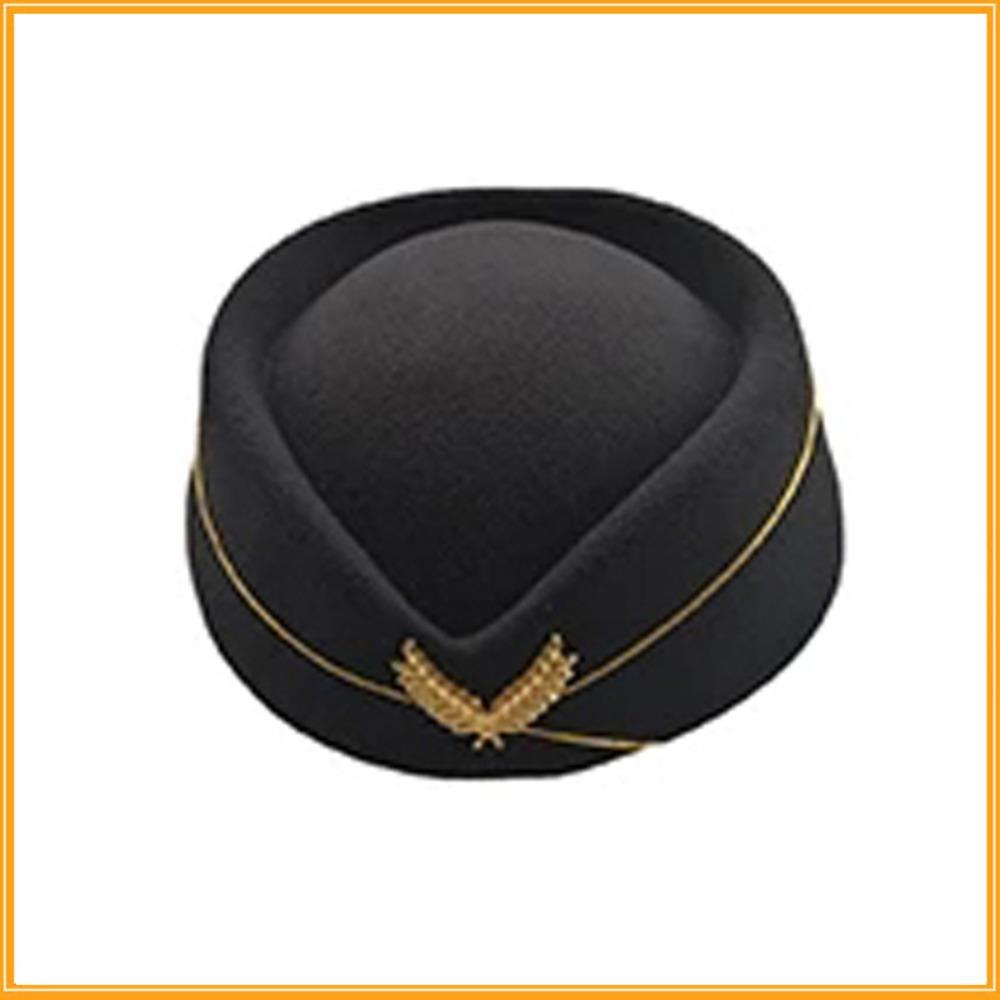 High-quality Costume Accessories Work Cap Party Hats Stewardess Hat Air Hostesses Hat Beret Hat