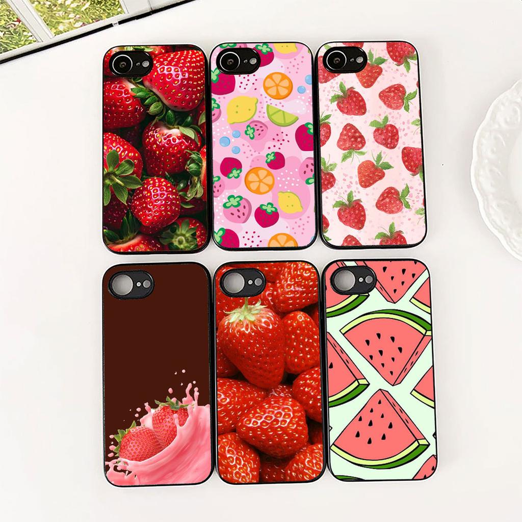 Cover for Samsung Galaxy S10 S8 S9 Plus A33 A34 A31 70 A71 A72 Note 20 9 8 S10E Phone Case Watermelon Fruit Strawberry Summer