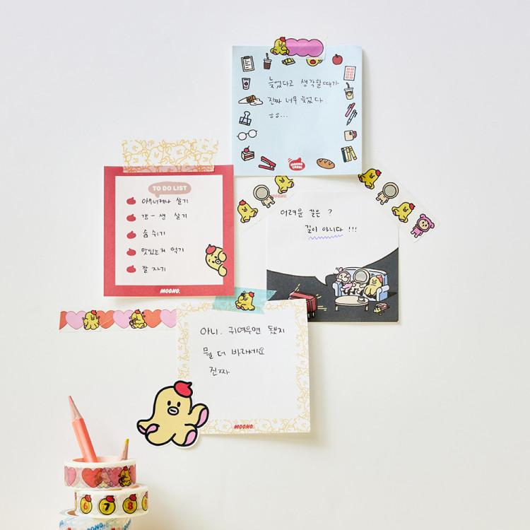 Bloc-note pentru tort de orez MOONO Bloc-note obișnuit