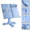 Collapsible Desktop Books Holders Sturdy Plastic Multi Position Reading Stand For Office School Ergonomics